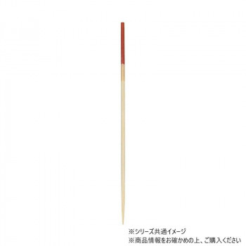 神堂 勘定串 2色 赤/金9cm 100本 シンプルで使いやすい丸串 色付き 16092