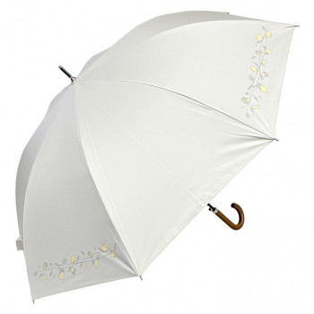 ローズ産業 傘 フローレンスケリー 晴雨兼用58cm 4駒レモン柄 IV アイボリー 35581109