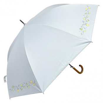 ローズ産業 傘 フローレンスケリー 晴雨兼用58cm 4駒レモン柄 L/GR ライトグリーン 35581113