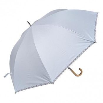 ローズ産業 傘 フローレンスケリー 晴雨兼用58cm パイピングチェック柄 L/GR ライトグリーン 35581313