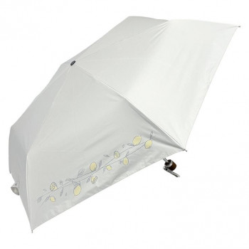 ローズ産業 折り畳み傘 フローレンスケリー 晴雨兼用55cm レモン柄 IV アイボリー 61551109