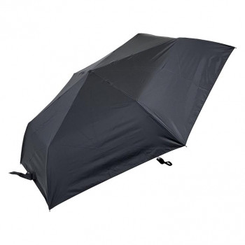 ローズ産業 折り畳み傘 RIC晴雨兼用60cm スマートフラット BK ブラック 61601501