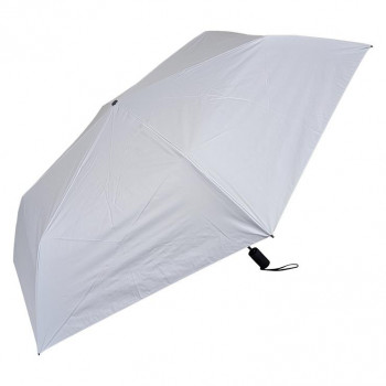 ローズ産業 傘 RIC晴雨兼用60cm 自動開閉無地 GY グレー 61601420