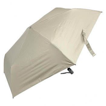 ローズ産業 傘 RIC晴雨兼用55cm 自動開閉無地 BR ブラウン 61551403