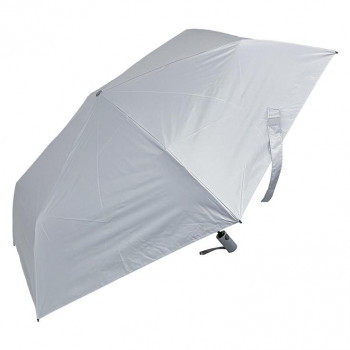 ローズ産業 傘 RIC晴雨兼用55cm 自動開閉無地 GY グレー 61551420