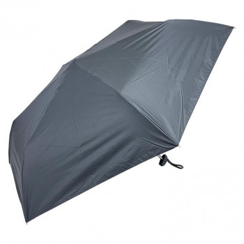 ローズ産業 折り畳み傘 RIC晴雨兼用55cm スマートフラット GY グレー 61551520