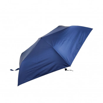 ローズ産業 紳士65cm 軽涼晴雨折り畳み傘 カーボン NV ネイビー 61655202