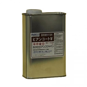 ビアンコジャパン ビアンコートW 木材用浸透型着色ガラス塗料 1L缶 黒鳶  BC-101W BR3440