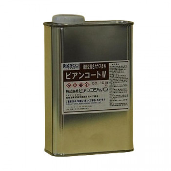 ビアンコジャパン ビアンコートW 木材用浸透型着色ガラス塗料 1L缶 焦茶 BC-101W BR3410