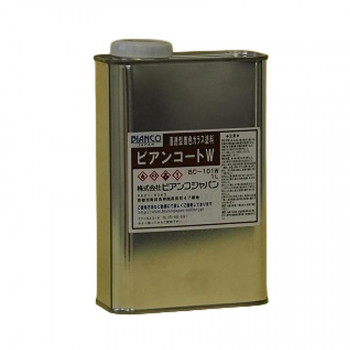 ビアンコジャパン ビアンコートW 木材用浸透型着色ガラス塗料 1L缶 紅檜皮 BC-101W BR2410