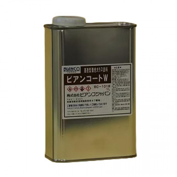 ビアンコジャパン ビアンコートW 木材用浸透型着色ガラス塗料 1L缶 黄金 BC-101W BY1722