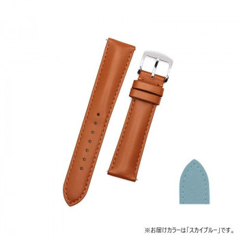 ロシェ 腕時計用ベルト ニューヨーク 18/16mm 110/70mm スカイブルー 3011811XS