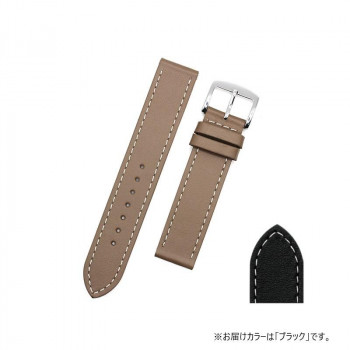 ロシェ 腕時計用ベルト マンハッタン 18/18mm 110/70mm ブラック 3021801XS02