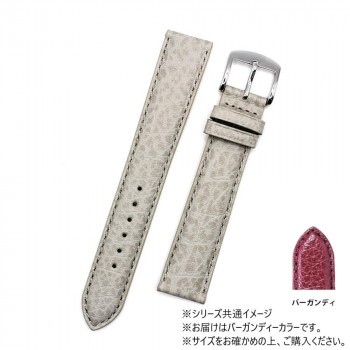 ロシェ 腕時計用ベルト バッファロー 18/16mm 115/80mm バーガンディー 5020607