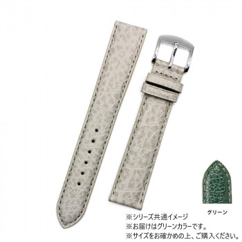 ロシェ 腕時計用ベルト バッファロー 18/16mm 115/80mm グリーン 5020608