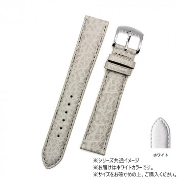 ロシェ 腕時計用ベルト バッファロー 20/16mm 115/80mm ホワイト 5020702