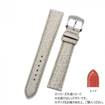 ロシェ 腕時計用ベルト バッファロー 20/16mm 115/80mm レッド 5020705