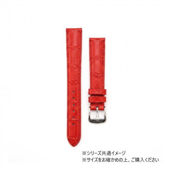 ロシェ 腕時計用ベルト ヤウンデ 12/10mm 110/70mm レッド 5190305