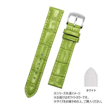ロシェ 腕時計用ベルト ヤウンデ 16/14mm 110/70mm ホワイト 5190502