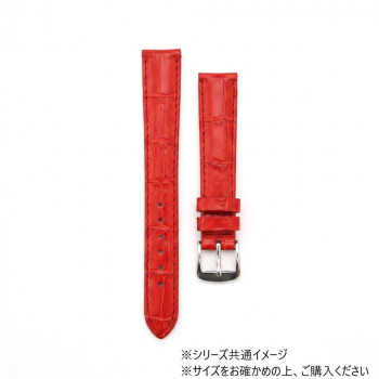 ロシェ 腕時計用ベルト ヤウンデ 18/16mm 115/80mm レッド 5190605