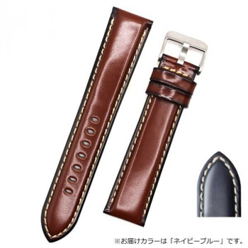 ロシェ 腕時計用ベルト ダービー 18/16mm 115/80mm ネイビーブルー 5331806SC13