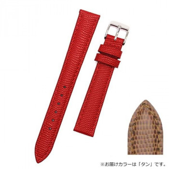 ロシェ 腕時計用ベルト カウハイド オパーリン 14/12mm 110/70mm タン 5381404ST