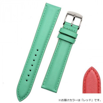 ロシェ 腕時計用ベルト マイアミ 20/18mm 115/80mm レッド 5412005ST