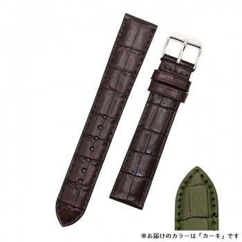 ロシェ 腕時計用ベルト チャールストン 22/20mm 115/80mm カーキ 5492245ST