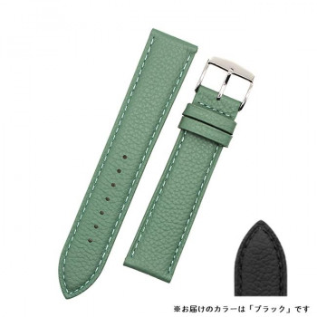 ロシェ 腕時計用ベルト オレゴン 20/18mm 115/80mm ブラック 5512001