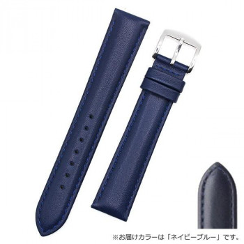 ロシェ 腕時計用ベルト スクリーン 18/16mm 115/80mm ネイビーブルー 6330606