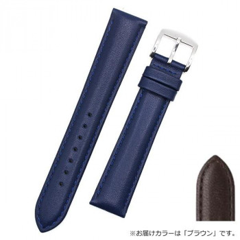 ロシェ 腕時計用ベルト スクリーン 22/20mm 115/80mm ブラウン 6330803