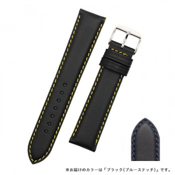 ロシェ 腕時計用ベルト ネプチューン 22/20mm 115/80mm ブラック 7230861