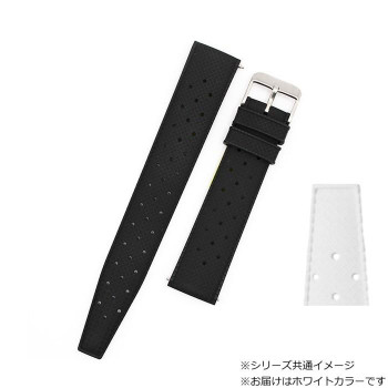 ロシェ 腕時計用ベルト トロピック 20/18mm 130/80mm ホワイト 8402002