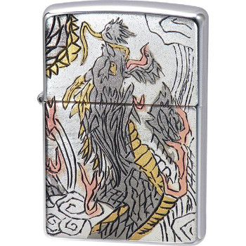 ZIPPO 電鋳板 昇り龍
