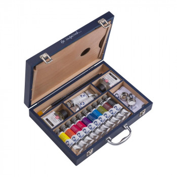 ターレンス　ヴァンゴッホ油絵具12色木箱セット　スターターボックス T0284-2510 486495