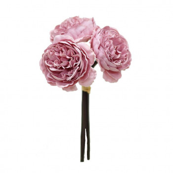アーティフィシャルフラワー ピオニーバンドルX3 E3824 MAUVE/PINK（19）