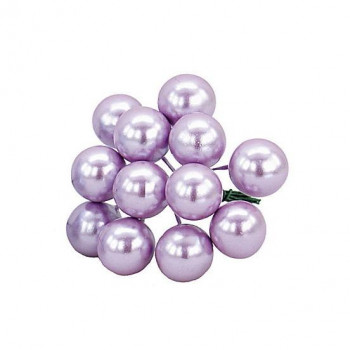 デコレーション 10MMパールベリー(12本x12束) E6337 LAVENDER（14）