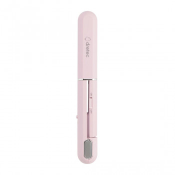 ドリテック キャップ付きUSBヘアアイロン ピンク HI-100PK