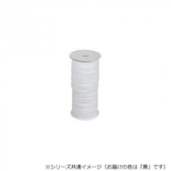 川村製紐工業 金天馬 アウトドア用ゴム　2mm 100m巻 黒 KW92814