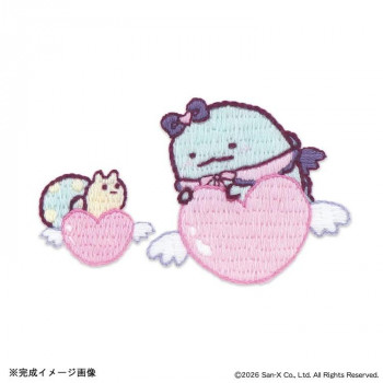 オリムパス はってはじめる刺しゅうキット すみっコぐらし とかげ・にせつむり(天使なえびてんアイドル) Z-10