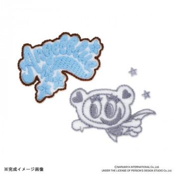 オリムパス はってはじめる刺しゅうキット ANGEL BLUE ナカムラくん＆エンジェルブルーロゴ Z-56