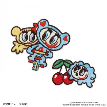 オリムパス はってはじめる刺しゅうキット ANGEL BLUE ナカムラくん＆ハナちゃん＆ひつじくん Z-57