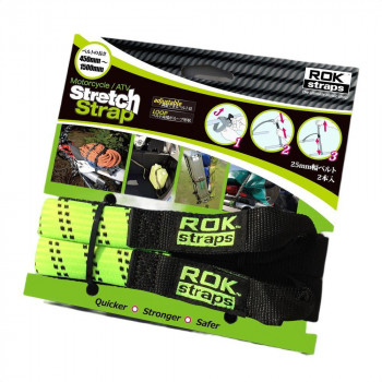 ROKstraps ロックストラップ MC ストレッチストラップ 2本セット グリーン ROK00020