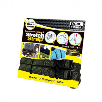 ROKstraps ロックストラップ BP ストレッチストラップ 2本セット ジャングルカモ ROK00407