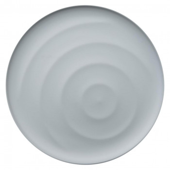 KIBi　日本製　割れにくいおしゃれな食器　雫 モスグリーン φ170mm×14mm　プレート　10373-9