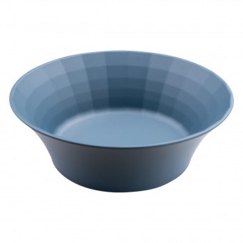 KIBi　日本製　割れにくいおしゃれな食器　滝 ブルー φ150mm×50mm　深皿　10394-4