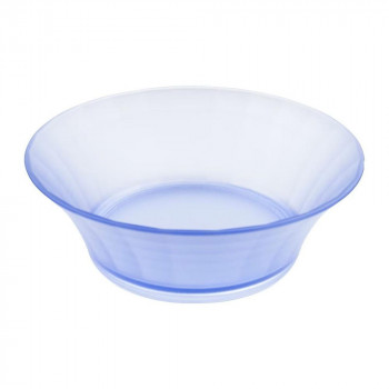KIBi　日本製　割れにくいおしゃれな食器　滝 クリアブルー φ150mm×50mm　深皿　10423-1