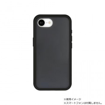 IIIIfit プランプフレーム iPhone17e/16e 対応 ケース　ブラック　IFT-194BK