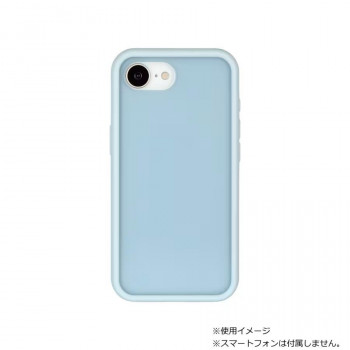IIIIfit プランプフレーム iPhone17e/16e 対応 ケース　ライトブルー　IFT-194LBL