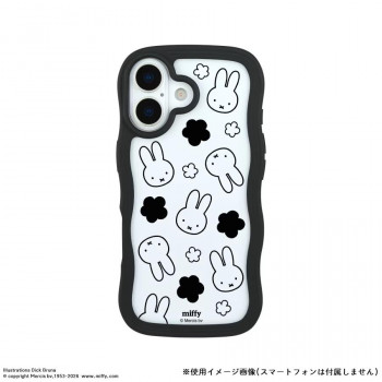ミッフィー iPhone17 対応 うねうねフレームケース　MF-658A